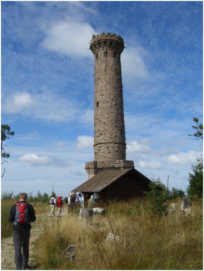 16 Der Friedrichstrum auf der Badener Hhe