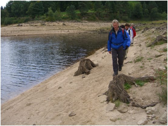 28 am Ufer der Schwarzenbachtalsperre