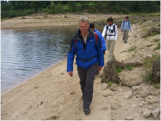 29 am Ufer der Schwarzenbachtalsperre