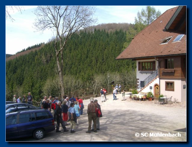 02 Hanselehof auf dem Schwarzenbruch  Start der Wanderung