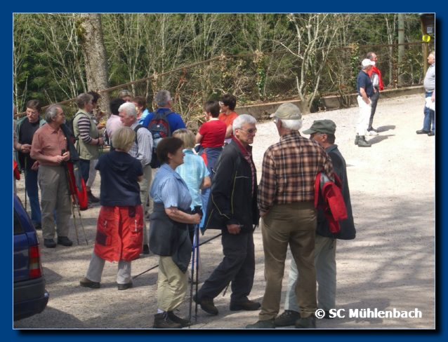 03 Hanselehof Start der Wanderung auf dem Schwarzenbruch